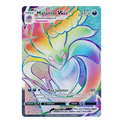 malamar vmax pokemon card value Malamar 072/184 S8b VMAX Climax Japanese Pokemon Card Japanese Pokemon Card  [USED] – SelectAnime main image 0
