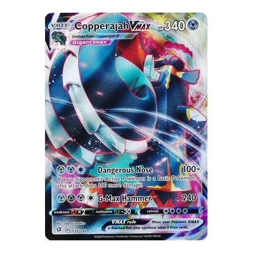 Rebel Clash 137/192 Copperajah VMAX (Full Art) | Magic Madhouse