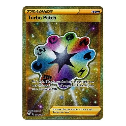Darkness Ablaze 200/189 Turbo Patch (Secret Rare) | Magic Madhouse