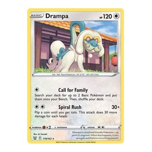 Battle Styles 119/163 Drampa | Magic Madhouse