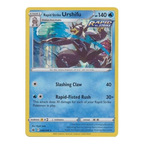 Chilling Reign 044/198 Rapid Strike Urshifu (Holo) | Magic Madhouse