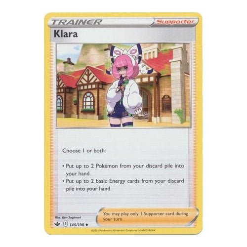 pokemon klara rare league card Amazon.com: Klara SWSH302 Full Art - Pokemon 4 Card Lot