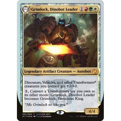 マジック:ザ・ギャザリング MTG Grimlock, Dinobot Leader hascon foil 1571749762-76270400__81387.
