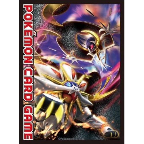 solgaleo card sleeves Sun Moon Lunala Official - Tournament Legal - Pack of 65 Count Pokemon Card Game This is a protective sleeve that you can put on cards one by one to protect them from scratches Pokemon Card Sun and Moon