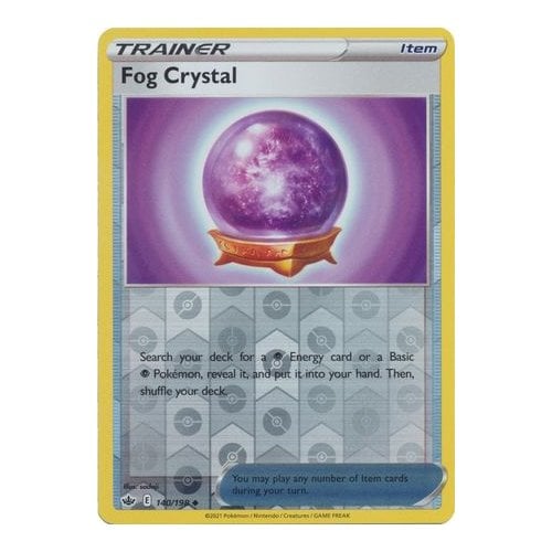 Chilling Reign 140/198 Fog Crystal (Reverse Holo) | Magic Madhouse Chilling Reign 140/198 Fog Crystal (Reverse Holo) | Magic Madhouse