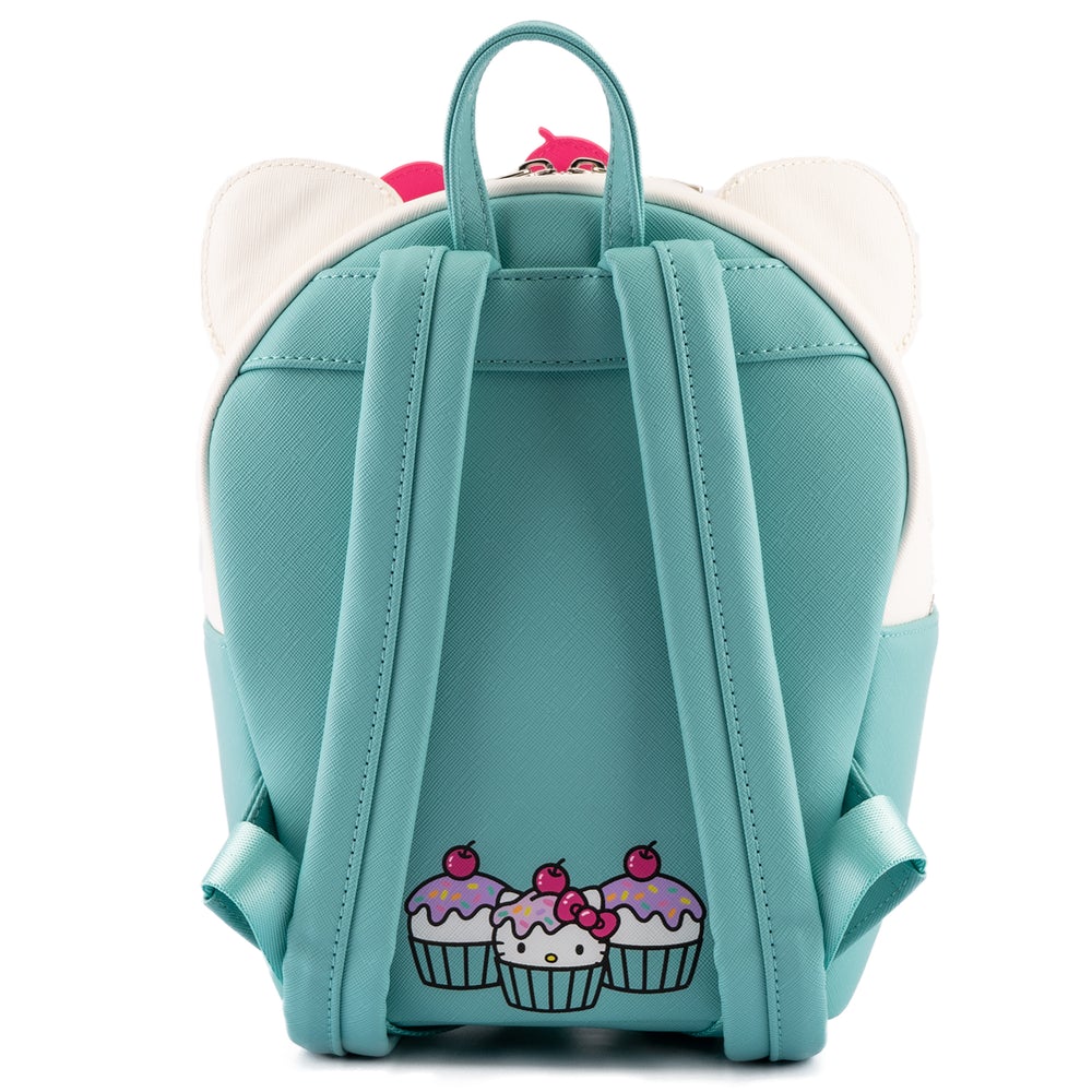 Loungefly Hello Kitty Cupcake Mini Backpack & Hello Kitty Squishies