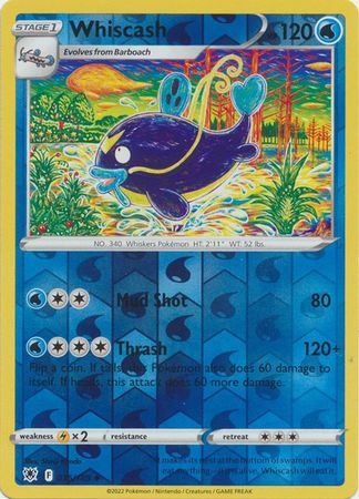pokemon whiscash card Whiscash 100/192 - RCL main image 0