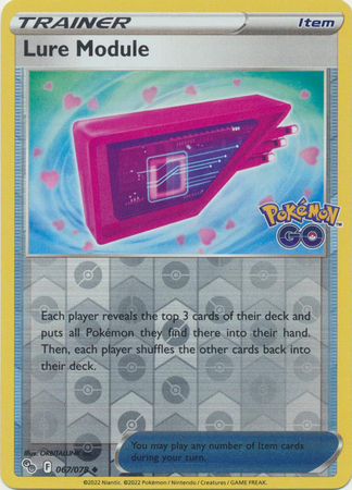 pokemon go lure module gold card Lure Module 088/078 - Pokemon Go main image 0