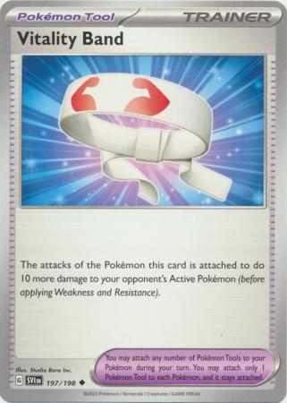 Scarlet & Violet (Base Set) 197/198 Vitality Band | Magic Madhouse