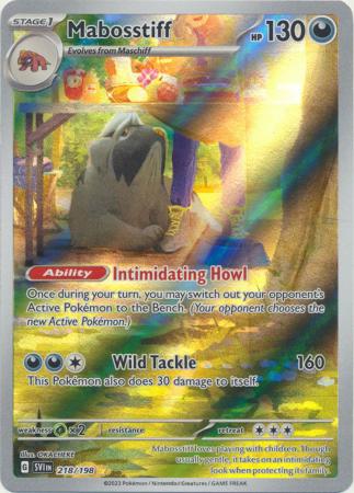 Scarlet & Violet (Base Set) 218/198 Mabosstiff (Illustration Rare) | Magic Madhouse Scarlet & Violet (Base Set) 218/198 Mabosstiff (Illustration Rare) | Magic Madhouse