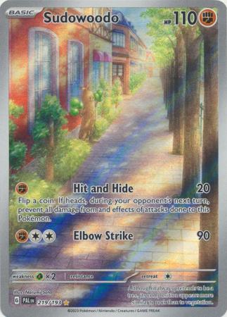 SV Paldea Evolved 219/193 Sudowoodo (Illustration Rare) | Magic Madhouse SV Paldea Evolved 219/193 Sudowoodo (Illustration Rare) | Magic Madhouse
