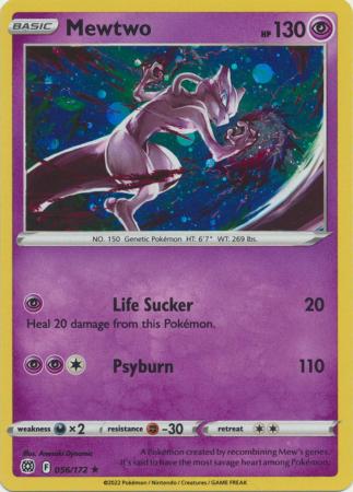 Brilliant Stars 056/172 Mewtwo (Cosmo Holo) | Magic Madhouse