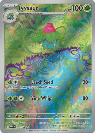 Scarlet & Violet 151 167/165 Ivysaur (Illustration Rare) | Magic Madhouse