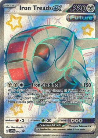 iron treads ex pokemon card value Paldean Fates Tin Listed cards may have imperfections. Iron Treads ex Pokemon Cards
