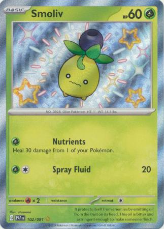 smoliv pokemon card value - 023 Holo Rare Promo [Colorless]. 019/197 - Smoliv Pokemon Card