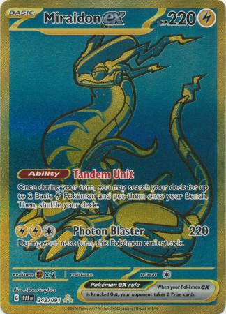 pokemon paldean fates gold cards Pokémon Chi-Yu ex Paldean Fates 241/091 – Grail Collectibles AZ main image 1