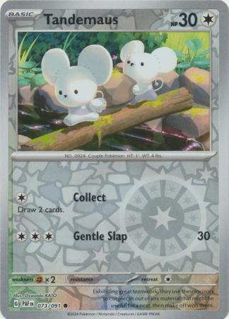 tandemaus pokemon card value Maushold 161/198 - Scarlet & Violet - Evolution 3 Set This attack does 10 damage for each heads. Tandemaus - 209/091 - SV: