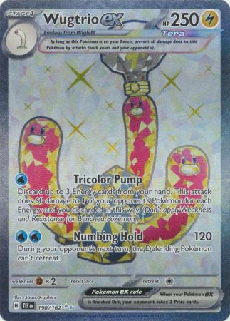 SV Temporal Forces 190/162 Wugtrio ex (Full Art) | Magic Madhouse
