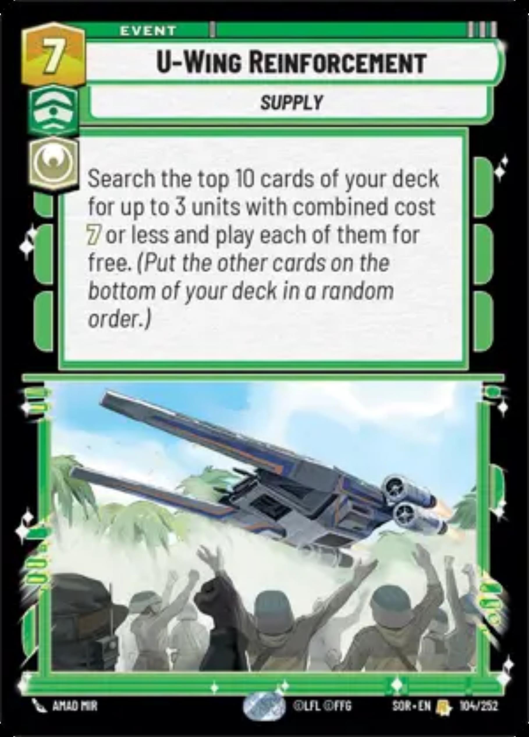 U-Wing Reinforcement | Spark of Rebellion