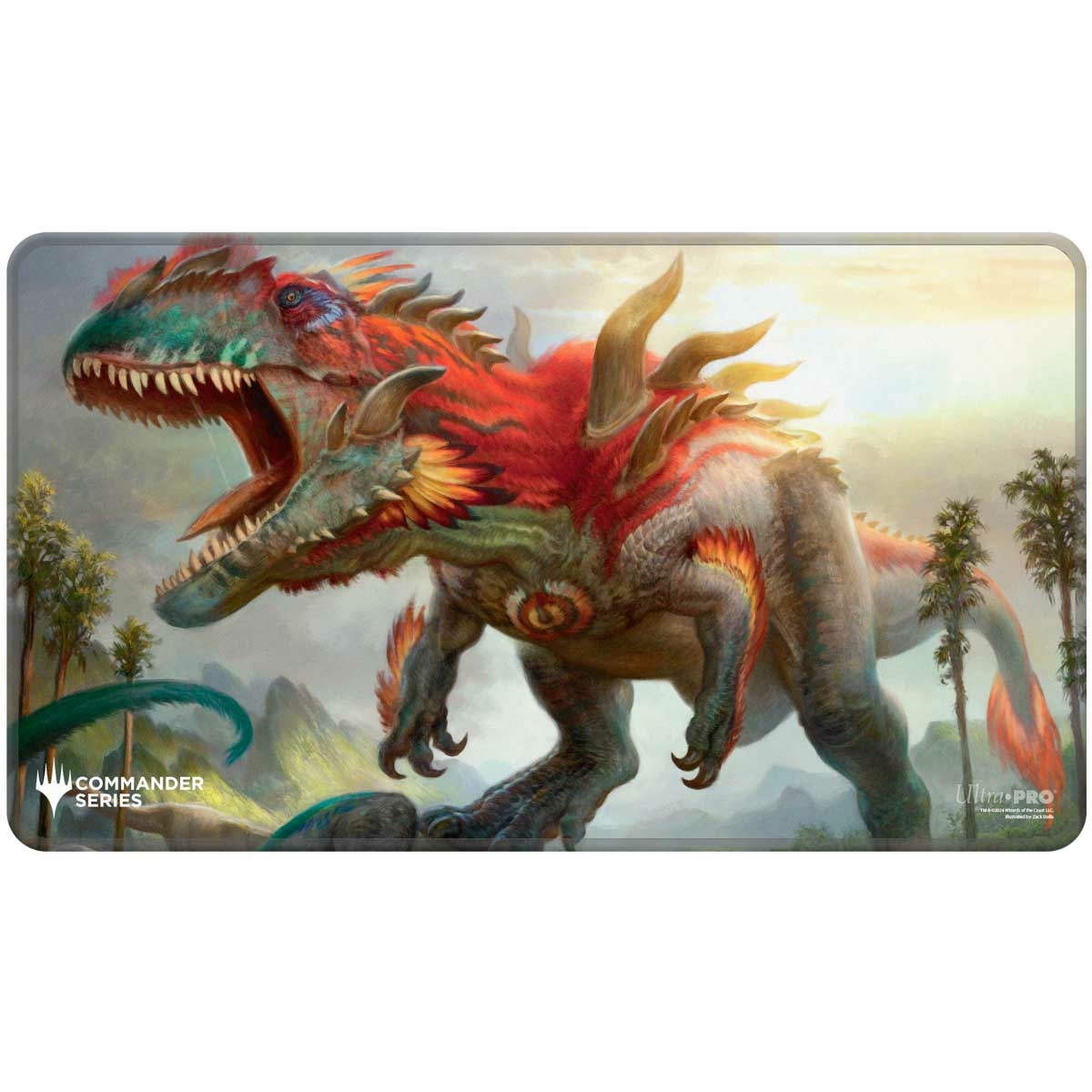 MTG Commander Series Release 4 Stitched Edge Playmat Gishath Suns Avatar main image 0