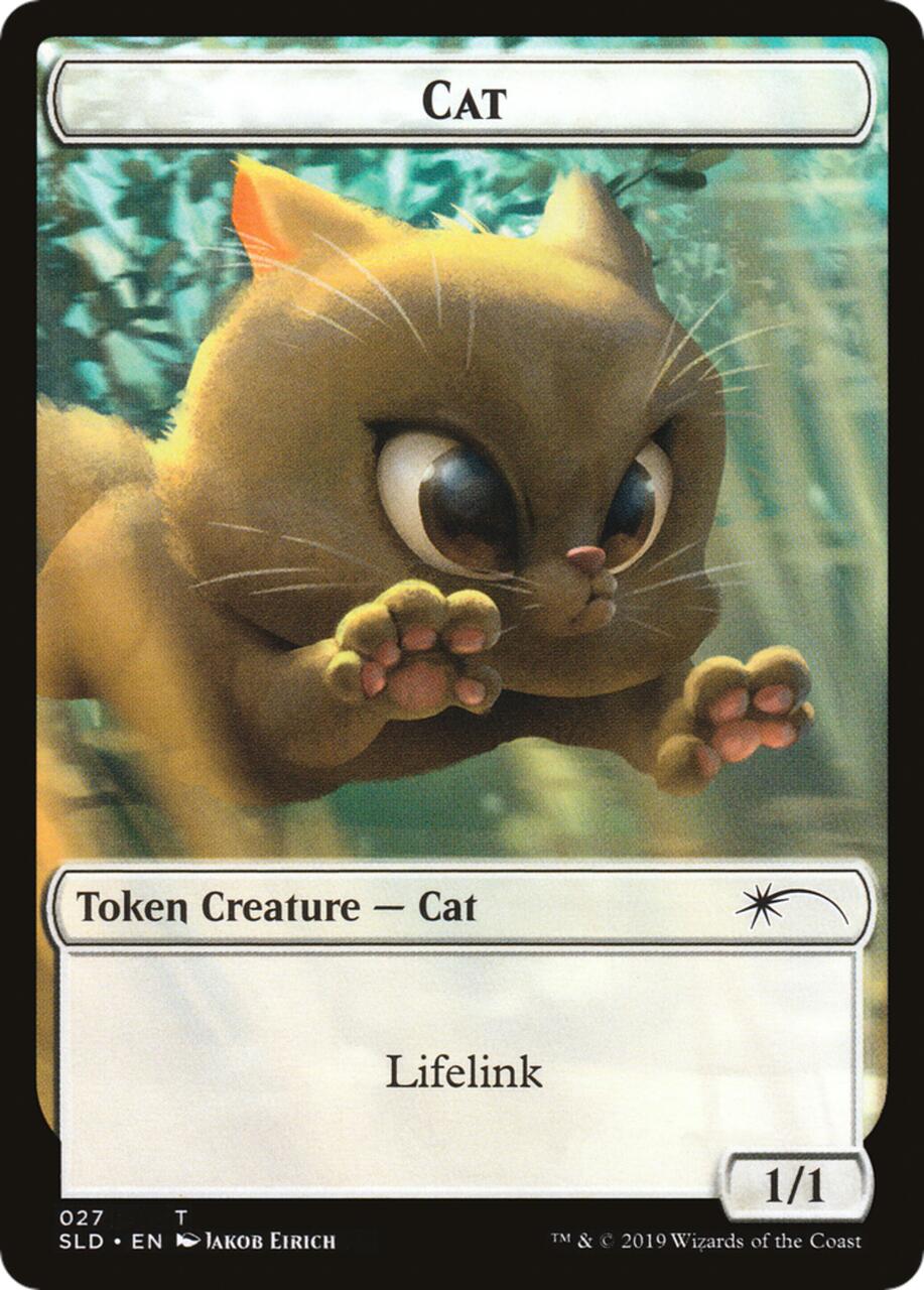 Cat Token (#27) (Secret Lair - OMG KITTIES!) | Secret Lair Drops