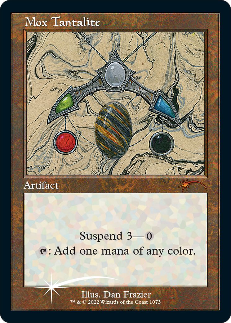 Mox Tantalite (Etched Foil) (Secret Lair - Dan Frazier's Mox