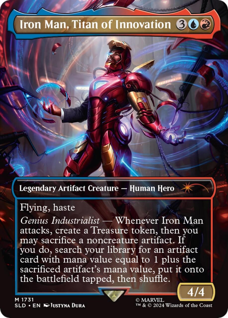 Secret Lair Marvel's Iron Man 未開封 Secret Lair Marvel's Iron Man 未開封 MTG Marvel Secret Lair Iron