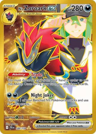 SV Journey Together 189/159 N's Zoroark ex (Secret Rare) | Magic