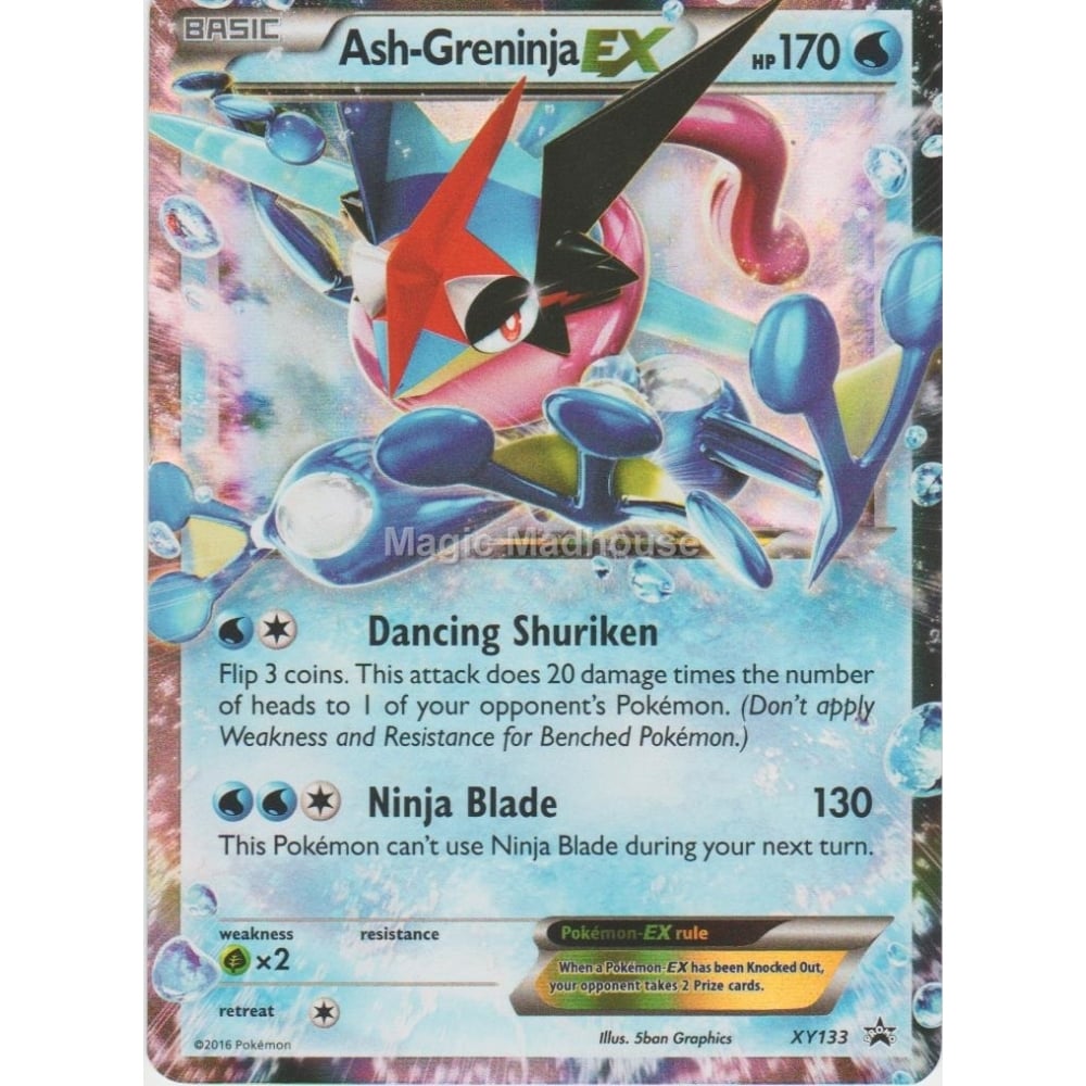 X&Y Promo XY133 Ash-Greninja EX | Magic Madhouse X&Y Promo XY133 Ash-Greninja EX | Magic Madhouse