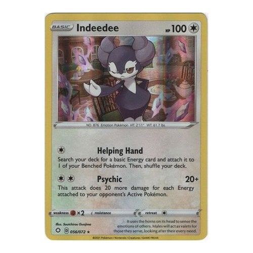 indeedee pokemon card value Indeedee - 086/195 - Silver Tempest main image 1