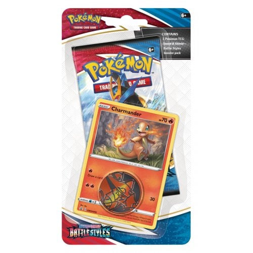 Pokemon Swsh Battle Styles 1 Pack Checklane Blister Charmander