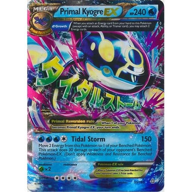 pokemon cards primal kyogre ex 2015 XY Clash #149/160 Primal PSA 9  Burbank Promo Retreat cost Primal Kyogre EX (55/160) (Jumbo