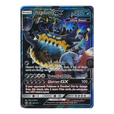 SM Crimson Invasion 063a/111 Guzzlord GX (Alternate Art Promo