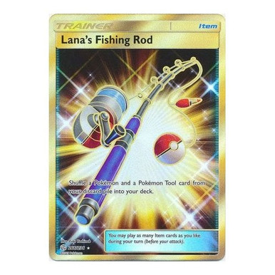 Lana's Fishing Rod (Secret) 266/236, Cosmic Eclipse