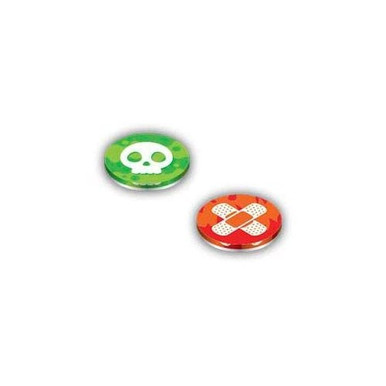 Pokemon Official Poison and Burn Condition Markers Acrylic Set