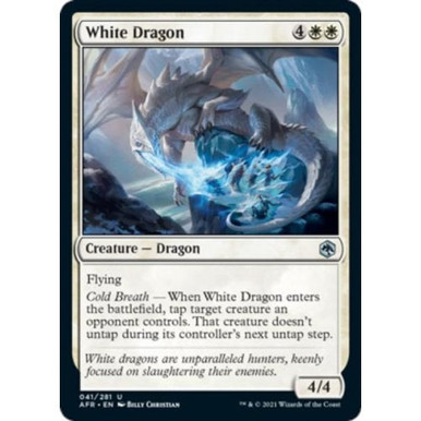 white dragon cards mtg Blue-Eyes (Ancient Silver Dragon)  The Geek Space Subtype: Dragon, Colors: White, Black,