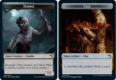 mtg decayed cards Zombie Decayed Foil token Magic mtg | Unique Style