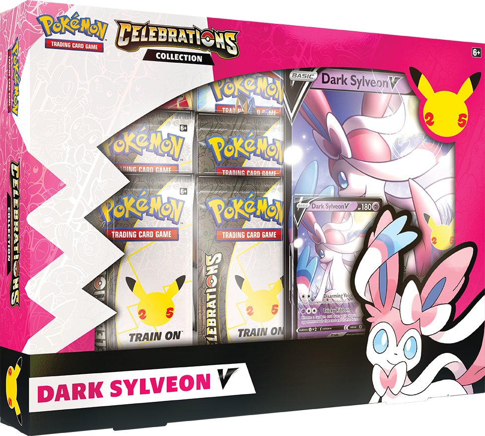 Pokemon Celebrations Collection Box - Dark Sylveon V
