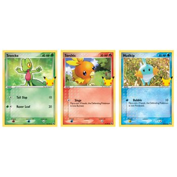 Celebrations First Partners Jumbo Cards Gen 3 Hoenn | Magic Madhouse Celebrations First Partners Jumbo Cards Gen 3 Hoenn | Magic Madhouse
