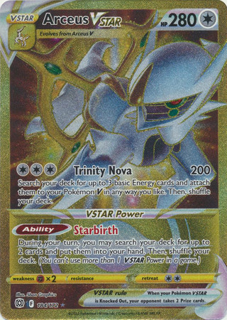 Brilliant Stars 184/172 Arceus VSTAR (Secret Rare) | Magic Madhouse Brilliant Stars 184/172 Arceus VSTAR (Secret Rare) | Magic Madhouse
