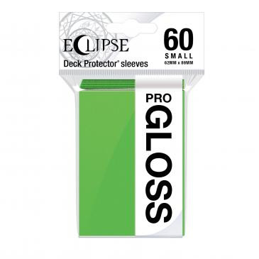 Ultra PRO Eclipse Gloss Small Sleeves Lime Green (60) in Light Green