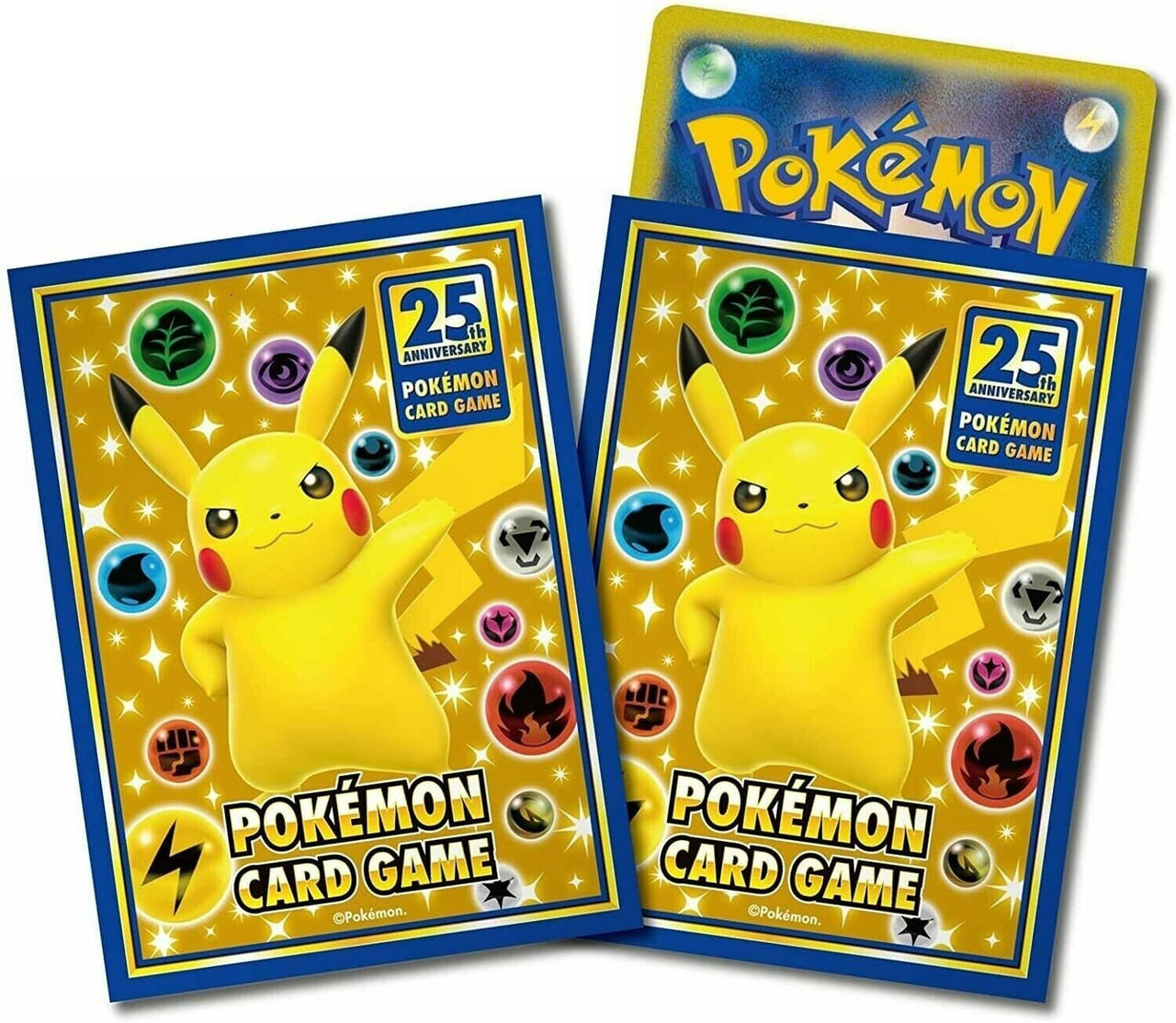 Pokemon Pikachu 25Th Anniversary Collection Sleeves (64)