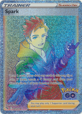 Pokemon GO 085/078 Spark (Rainbow Rare) | Magic Madhouse
