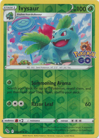 ivysaur pokemon card price - (51) Evolves from Bulbasaur Type Ivysaur (167/165) – PokeGuard