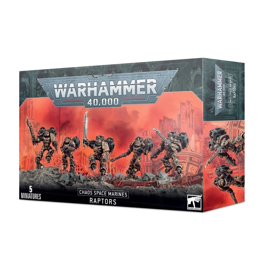 Games Workshop Warhammer 40,000 - Chaos Space Marines: Raptors