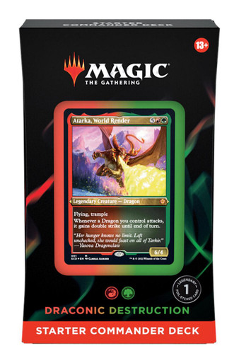 mtg commander deck structure Magic: The Gathering Starter Bundle – Includes All 5 Decks : Toys & Games Commander Starter Decks | MTG