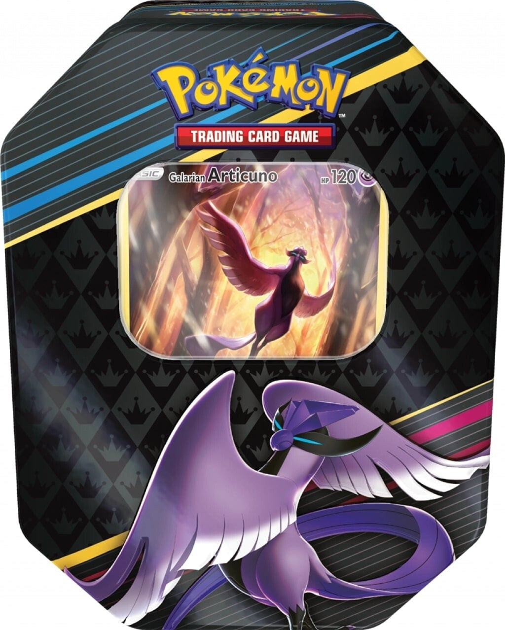 Pokemon Crown Zenith Standard Tin Galarian Articuno