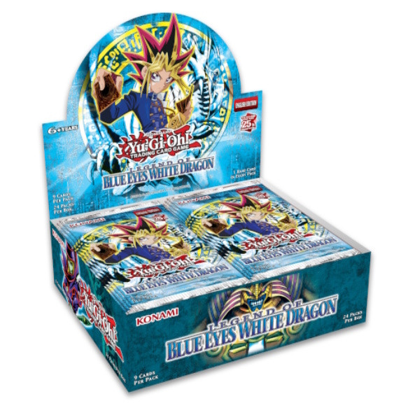 Yu-Gi-Oh! Legend Of Blue-Eyes White Dragon 25Th Anniversary Reprint Booster Box