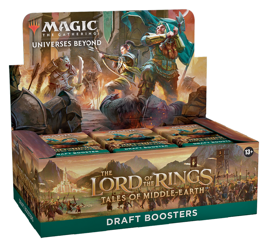 Magic: The Gathering Lord Of Rings - Tales Middle-Earth Draft Booster Box | Rings: