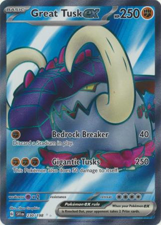 g*e様 『TUSK』ボックスセット 2025 Pokémon Scarlet & Violet Paldean Fates Great Tusk ex & Iron